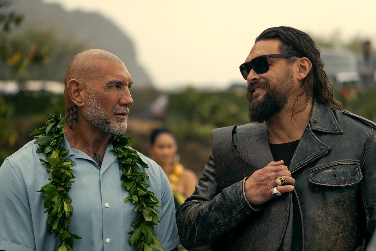 Dave Bautista i Jason Momoa w filmie "Ekipa wyburzeniowa"
