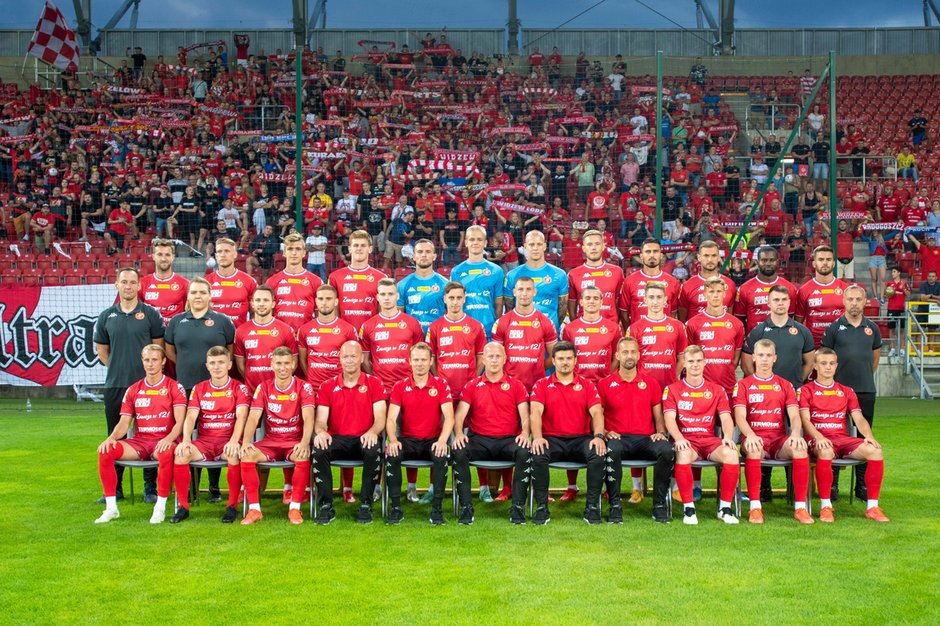 Prezentacja drużyny Widzewa na sezon 21 22