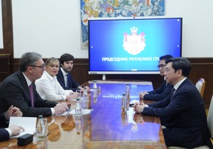 Aleksandar Vučić i Kaj-Fu Li