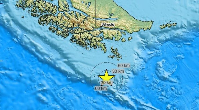 Zemljotres kod Argentine i Čilea