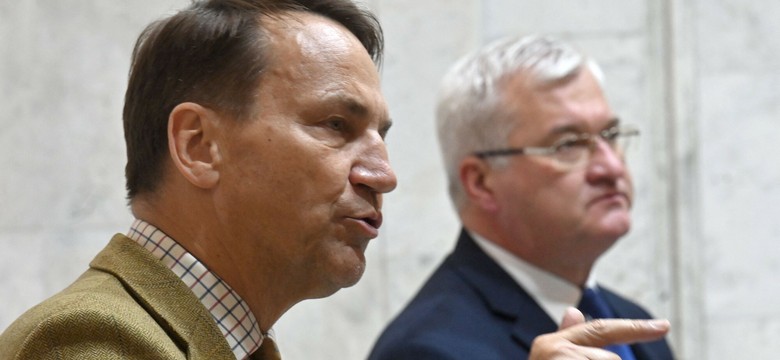 Sikorski: Nie jesteśmy w stanie wojny z Rosją. Ale prawdą jest, że Ukraińcy poprosili nas o pomoc w zestrzeliwaniu dronów i rakiet