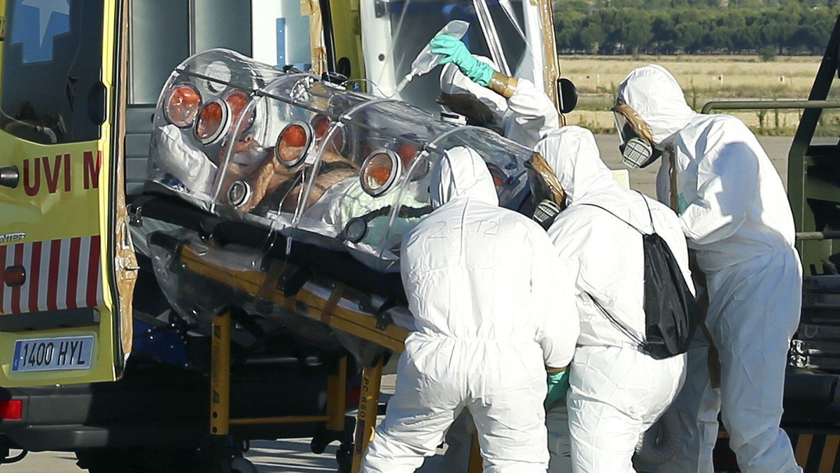 ebola transport hiszpania