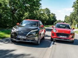 Ford Puma kontra Nissan Juke. Kto zwycięży w porównaniu?