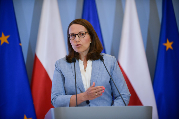 Minister finansów Magdalena Rzeczkowska