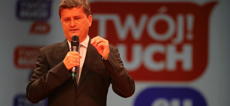 Palikot ogłasza: To jest twój ruch, to jest nasz ruch