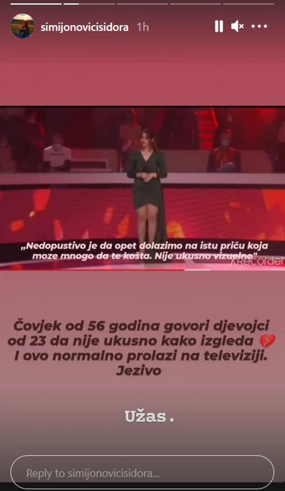 Isidora Simijonović - objava