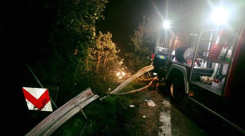 Tragedia na Podkarpaciu. Autokar spadł w przepaść. Są ofiary i ranni