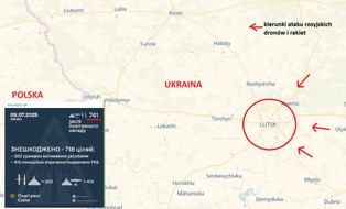 Tak dużego nalotu blisko Polski jeszcze nie było! 741 rakiet i dronów uderzyło w Ukrainę?