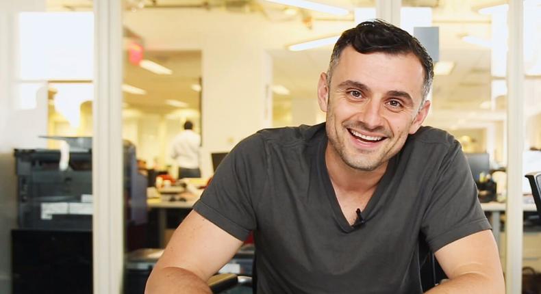 I worked my face off, says Gary Vaynerchuk about his 20s.