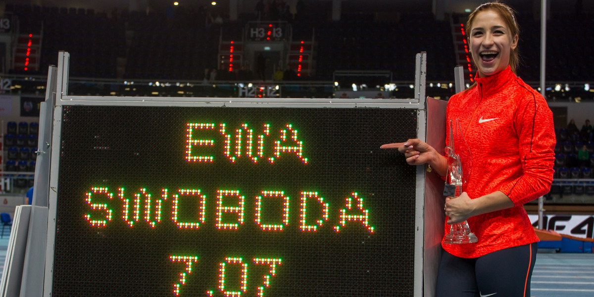 Ewa Swoboda pobiła rekord świata juniorek w biegu na 60 metrów