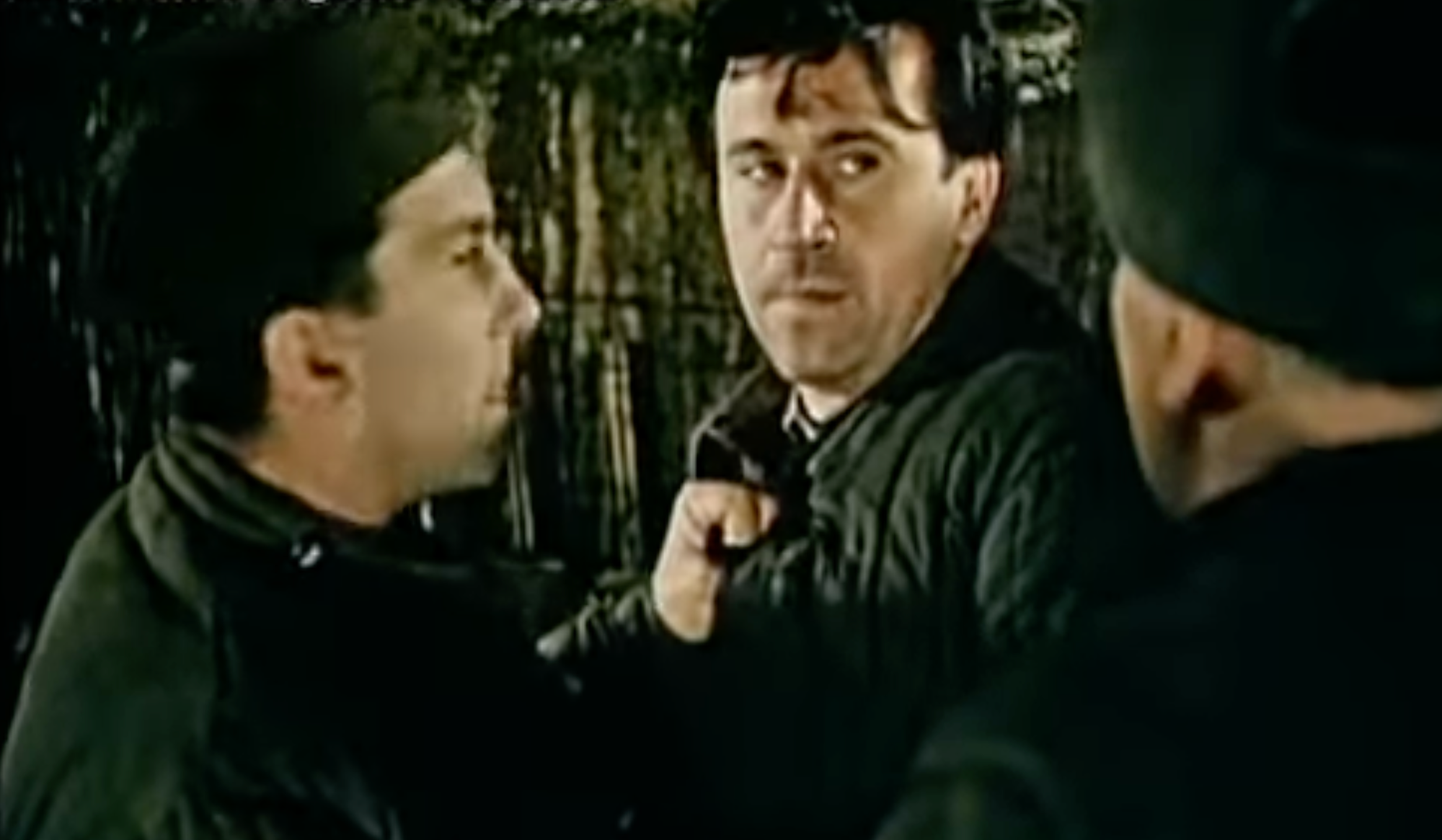 Český divadelný a filmový herec Zdeněk Dítěm vo filme Tanková brigáda.