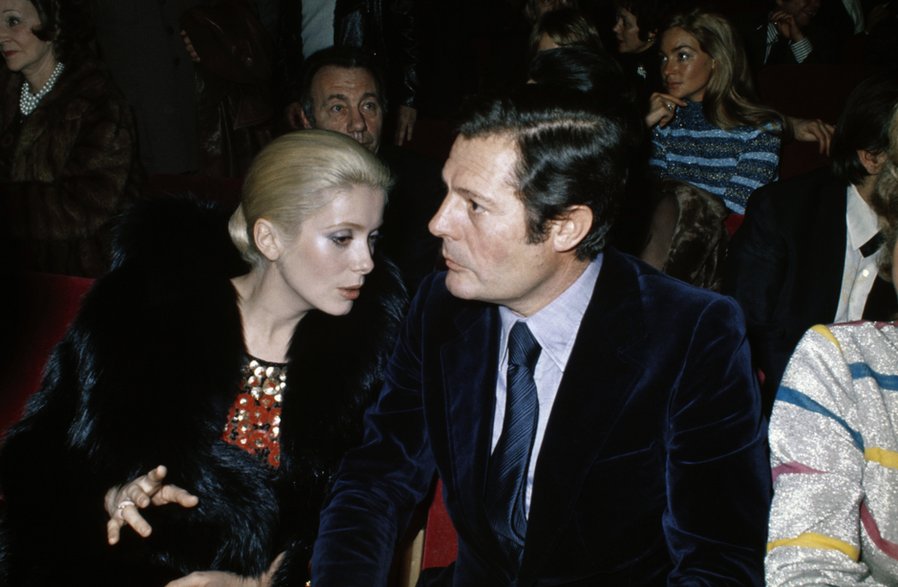 Marcello Mastroianni i Catherine Deneuve w 1972 r.