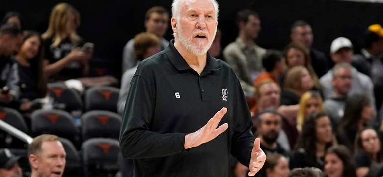 Gregg Popovich przedłużył kontrakt ze Spurs