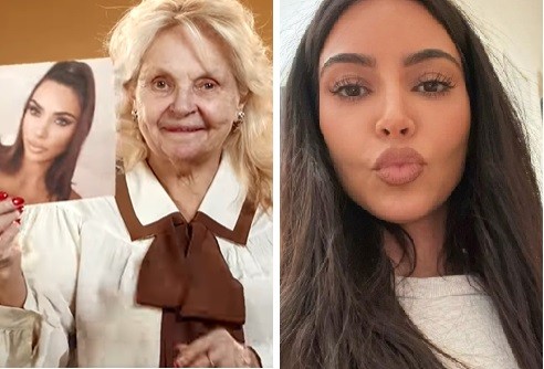Premena babičky na Kim