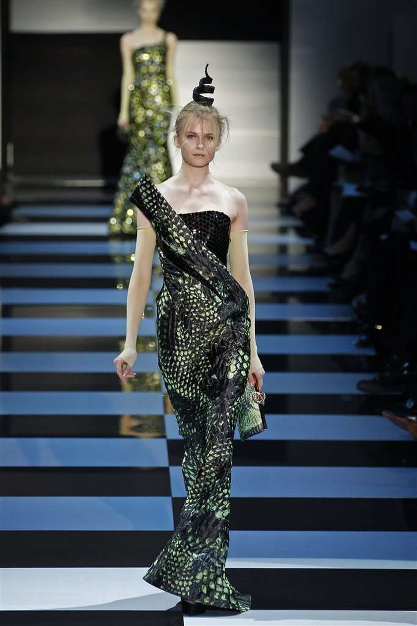 Giorgio Armani Prive haute couture wiosna lato 2012