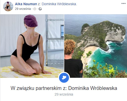 Alicja Nauman na Facebooku