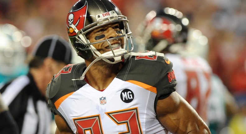 Former Tampa Bay Buccaneers wide receiver Vincent Jackson, dead at 38.