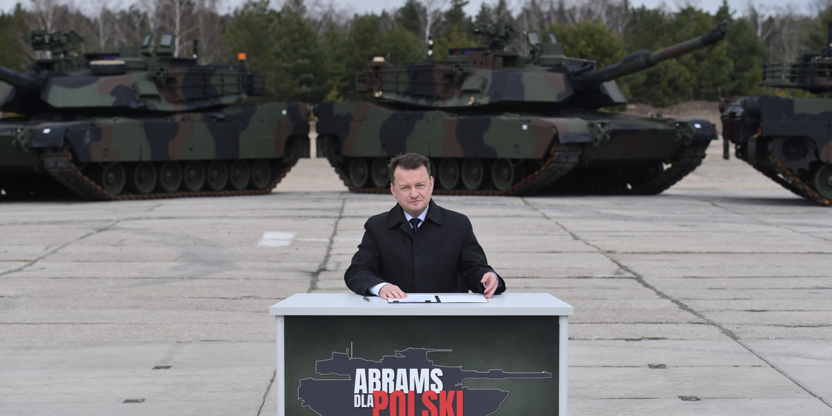 250 czołgów Abrams dla polskiej armii.