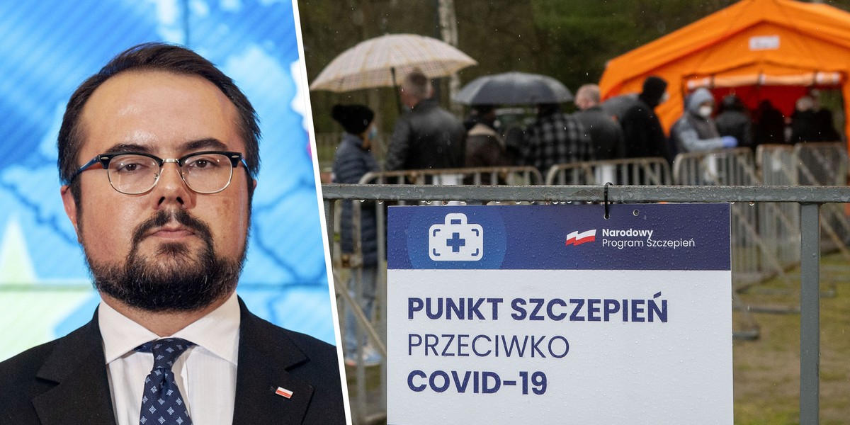 Wiceminister spraw zagranicznych Paweł Jabłoński o tym, czy Polska poprze pomysł tzw. paszportów covidowych