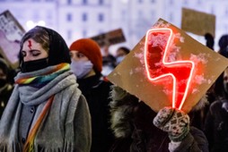 Protest Strajku Kobiet