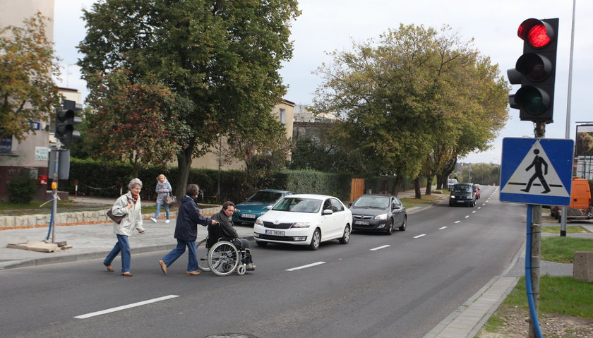 Przejście na Chwarznieńskiej w Gdyni