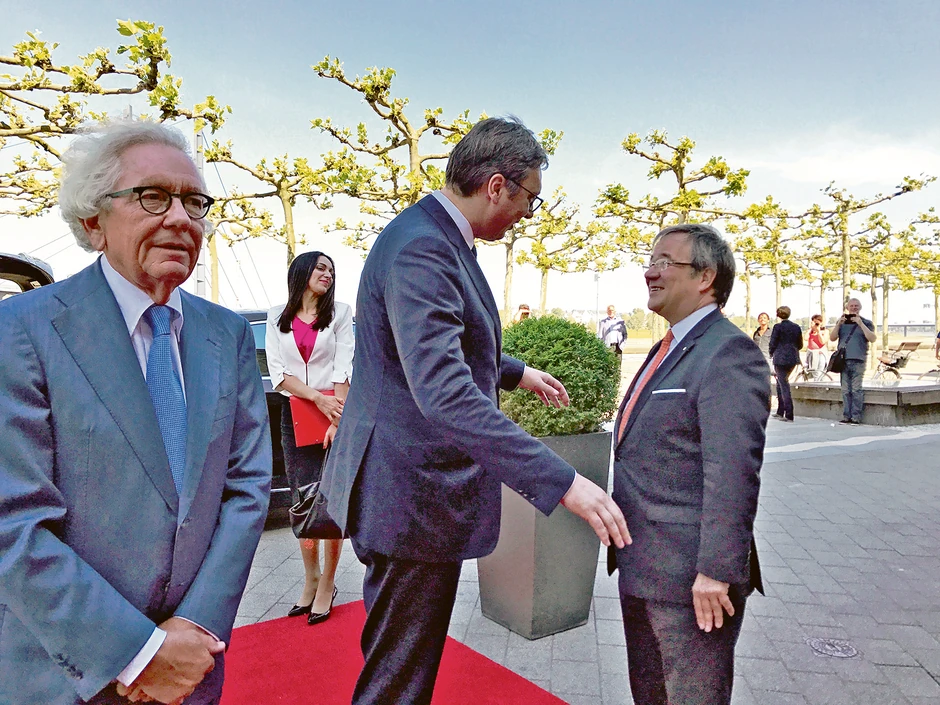 Lašet sa predsednikom Srbije