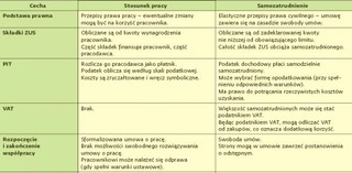 Nie ma jak na swoim - wady i zalety przejścia na samozatrudnienie