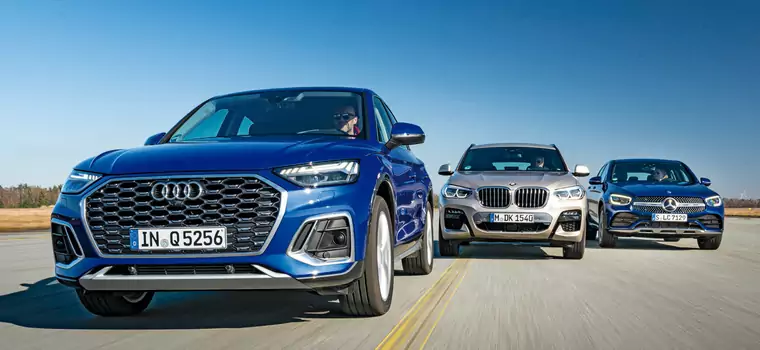 Seksowne i z charakterem - Audi Q5 Sportback, BMW X4 i Mercedes GLC Coupe [RANKING]