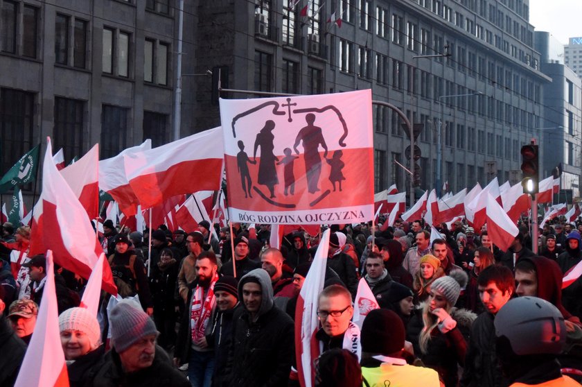 Mocne słowa czarnoskórego uczestnika Marszu Niepodległości