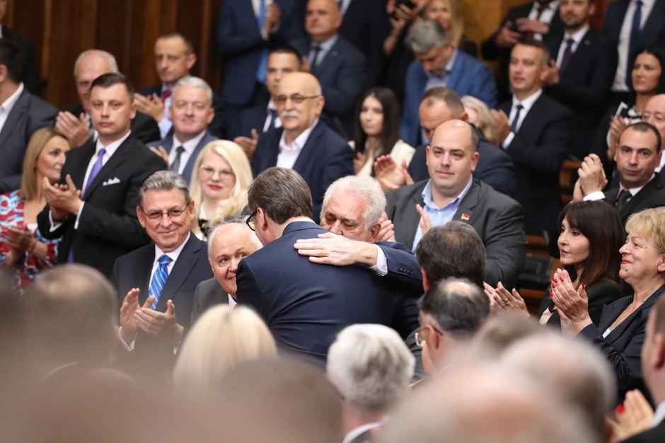 .Aleksandar Vučić i Tomislav Nikolić