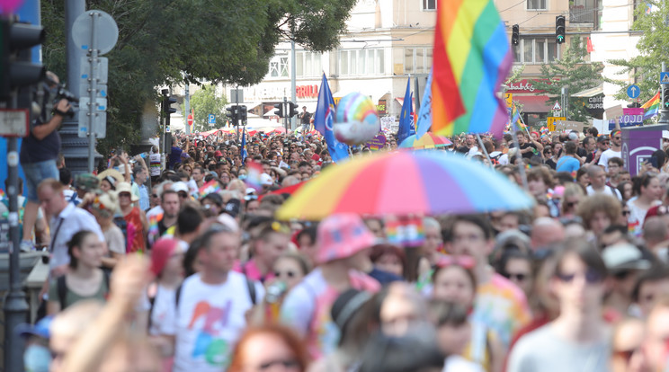 Pride felvonulás / Fotó: Varga Imre