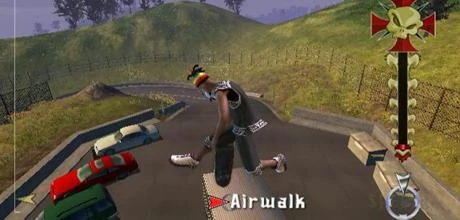 Screen z gry "Tony Hawk’s Downhill Jam"