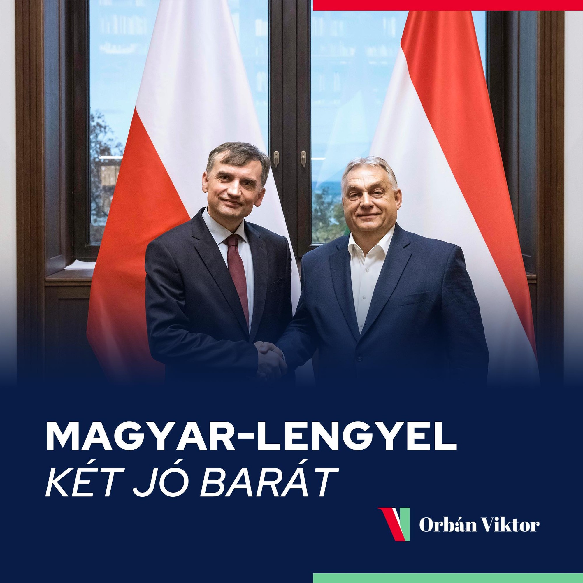 Maďarský premiér Viktor Orbán a poľský bývalý minister spravodlivosti Zbigniew Ziobro.