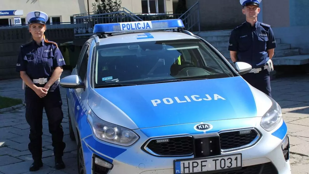 Mały Nikoś potrzebował szybkiej pomocy. Policja zadziałała błyskawicznie