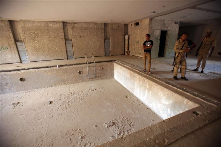 Luksusowe bunkry Kaddafiego. FOTO