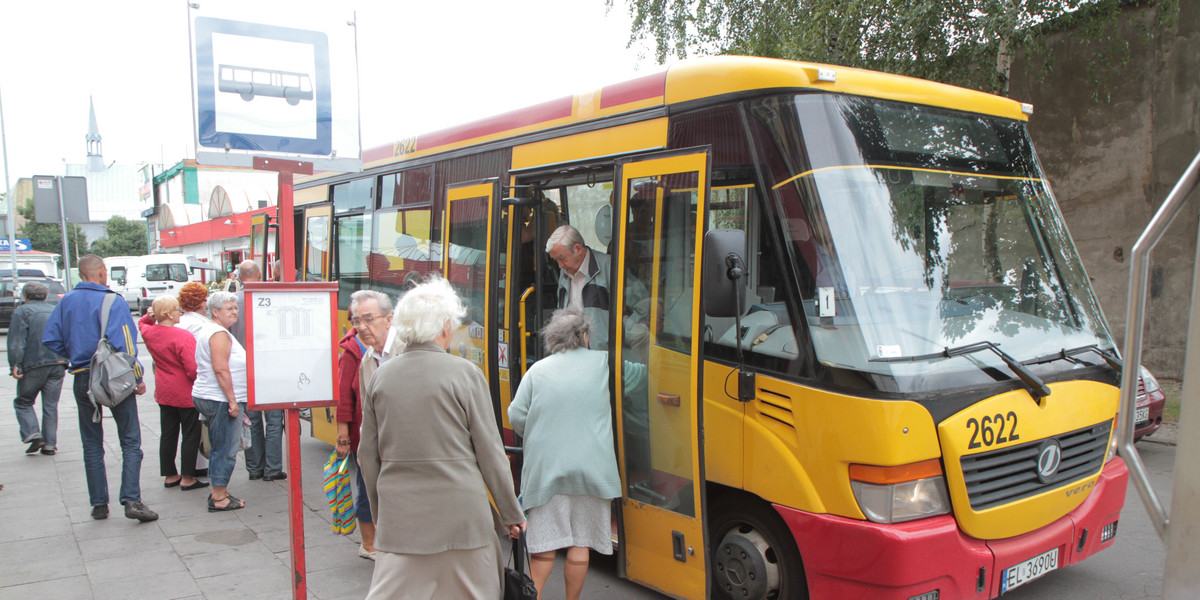 Autobus Z3 w Łodzi.