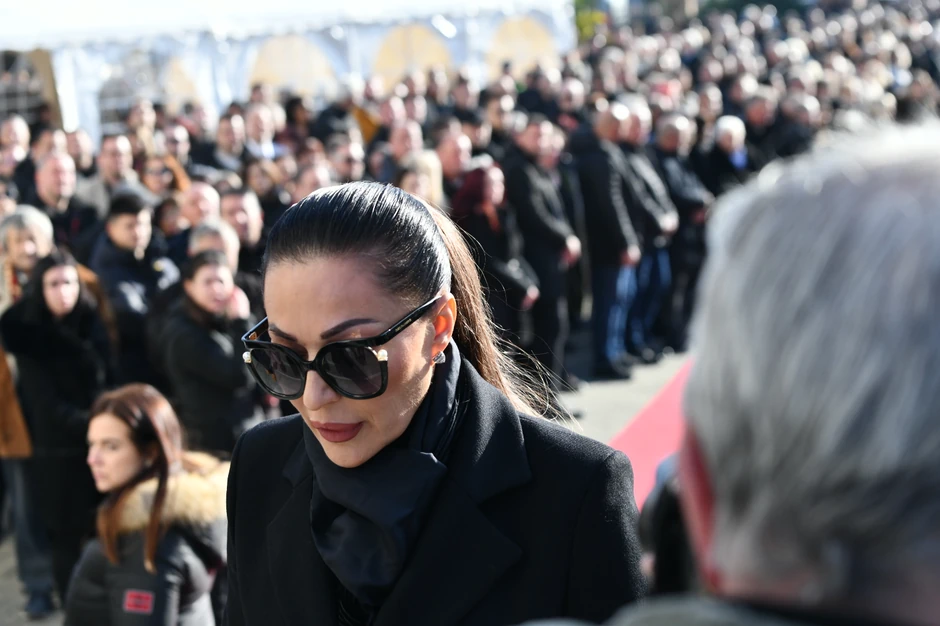 Ceca na Palminoj sahrani 