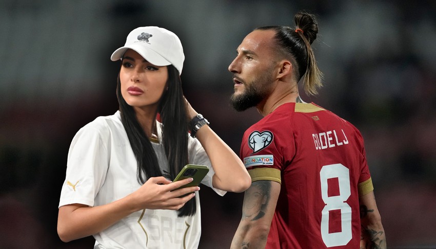 Anastasija Ražnatović i Nemanja Gudelj