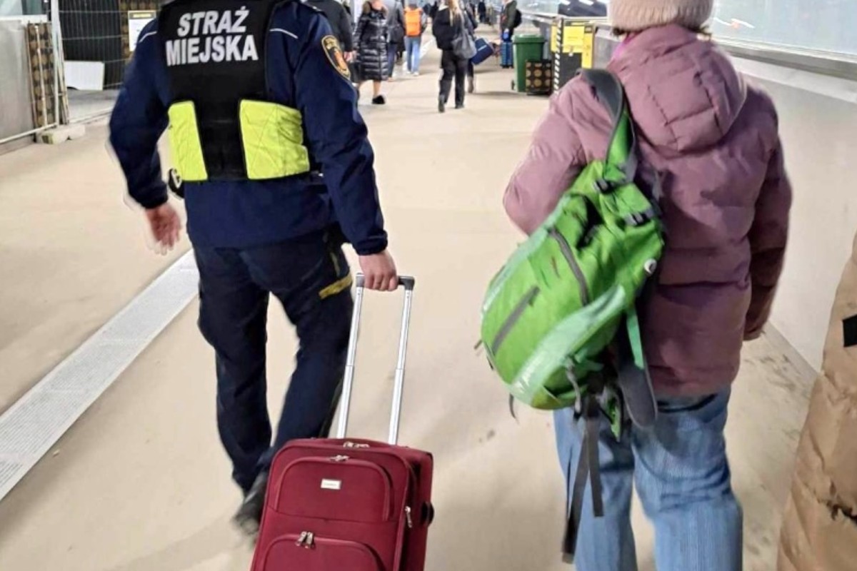 Strażnicy miejscy pomogli zagubionej Czeszce