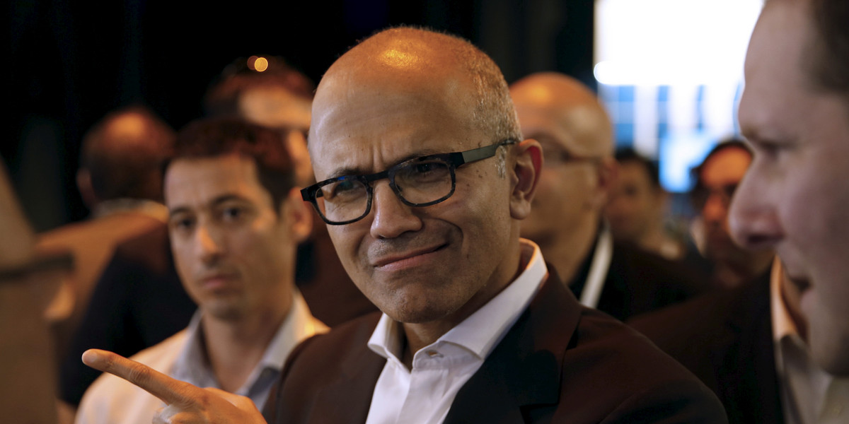 Prezes Microsoftu Satya Nadella