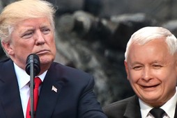 Donald Trump, Jarosław Kaczyński 