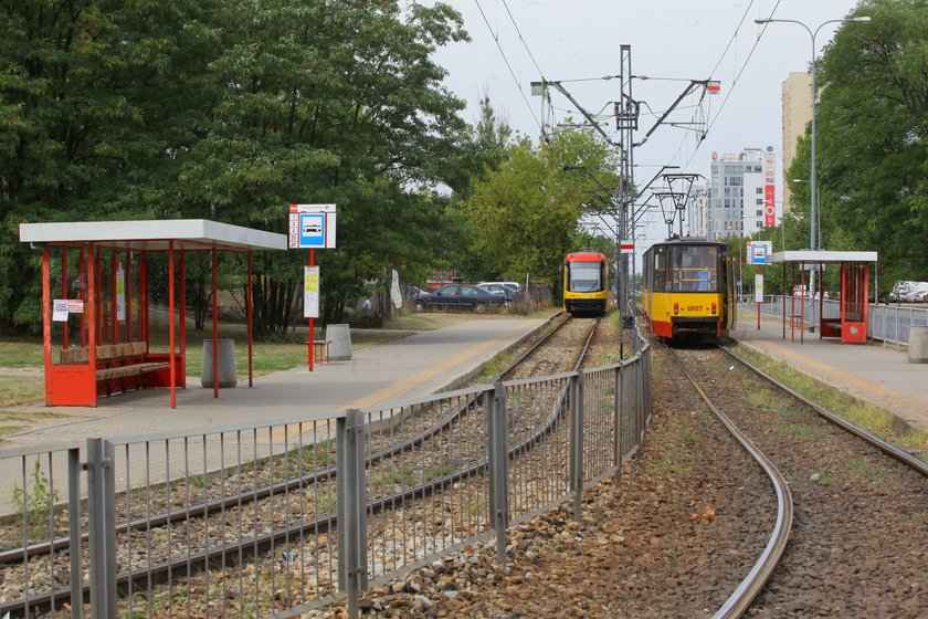 Remont torów na Bródnie 