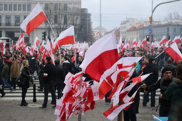 Marsz Niepodległości w Warszawie