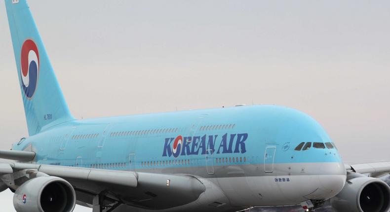 Korean Air Airbus A380.