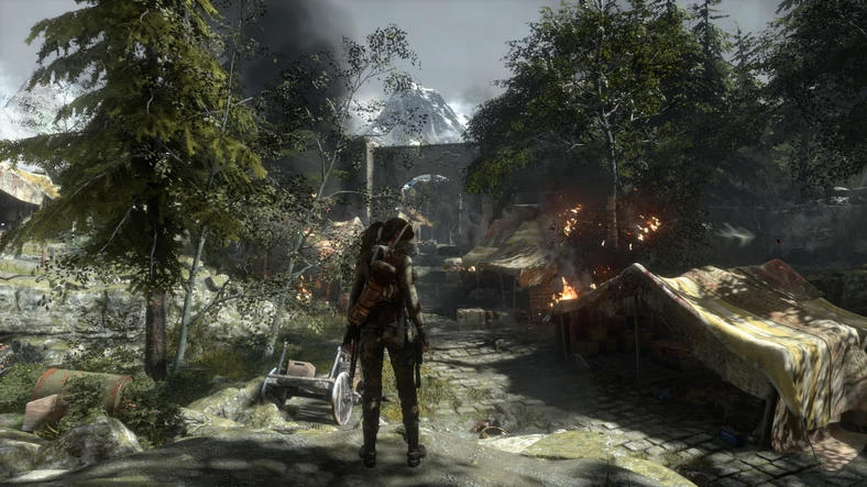 Rise of the Tomb Raider - Scena 2 - GeForce GTX 1080