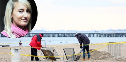 Policja rozkopuje plażę przy Zatoce Sztuki, na miejscu pojawił się nurek. Ciąg dalszy działań ws. Iwony Wieczorek? [FILM]