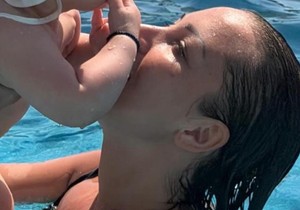 Aleksandra Prijović sa ćerkom