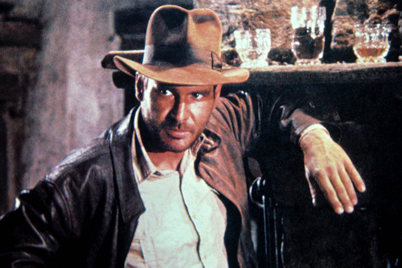 Harrison Ford jako Indiana Jones w filmie "Indiana Jones i Świątynia Zagłady"