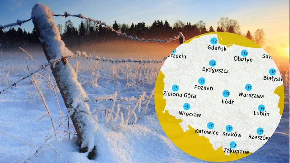 Prognoza pogody dla Polski. Jaka pogoda w niedzielę 17 stycznia 2021?