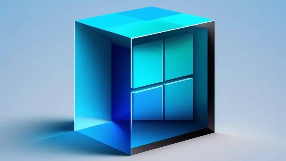 Wizualizacja logo Windows 12 wygenerowana przez SI